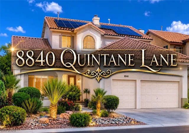 Photo 1 of Single family home for sale at 8840 Quintane Ln, Las Vegas, NV 89123 | MLS# 2773428 | Listing updated on 2026-08-30