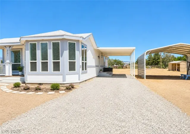 Photo 1 of Manufactured home for sale at 6201 Surrey Ln, Pahrump, NV 89048 | MLS# 2786838 | Listing updated on 2026-09-07
