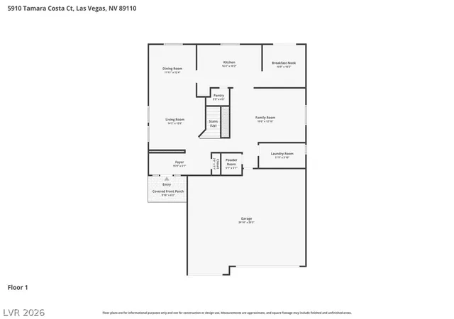 Photo 2 of Single family home for sale at 5910 Tamara Costa Ct, Las Vegas, NV 89110 | MLS# 2787897 | Listing updated on 2026-09-08