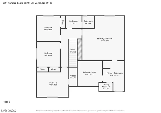 Photo 2 of Single family home for sale at 5991 Tamara Costa Ct, Las Vegas, NV 89110 | MLS# 2789130 | Listing updated on 2026-09-08