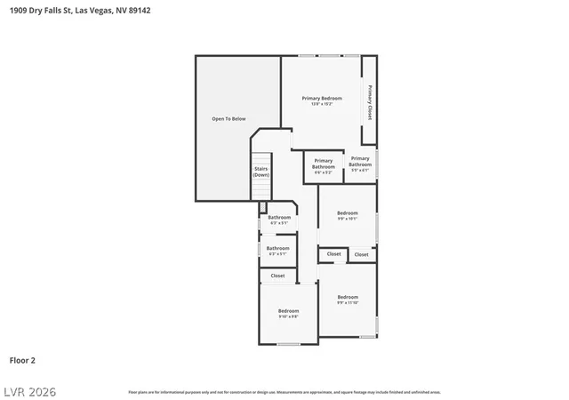 Photo 3 of Single family home for sale at 1909 Dry Fls St, Las Vegas, NV 89142 | MLS# 2791817 | Listing updated on 2026-09-11