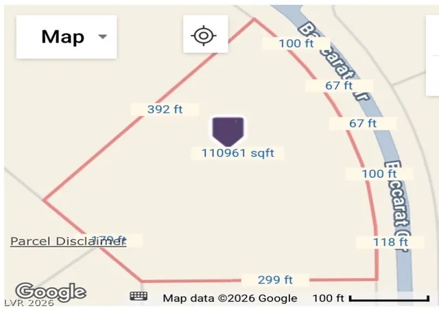 Photo 4 of Land for sale at 800 Baccarat Cir, Pahrump, NV 89060 | MLS# 2795281 | Listing updated on 2026-09-03