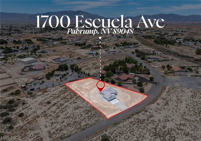 Photo 2 of Single family home for sale at 1700 Escuela Ave, Pahrump, NV 89048 | MLS# 2796133 | Listing updated on 2026-09-09