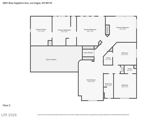 Photo 3 of Single family home for sale at 6681 Blue Sapphire Ave, Las Vegas, NV 89110 | MLS# 2797108 | Listing updated on 2026-09-12