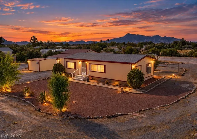 Photo 1 of Manufactured home for sale at 1310 Black St, Pahrump, NV 89060 | MLS# 2798619 | Listing updated on 2026-09-17