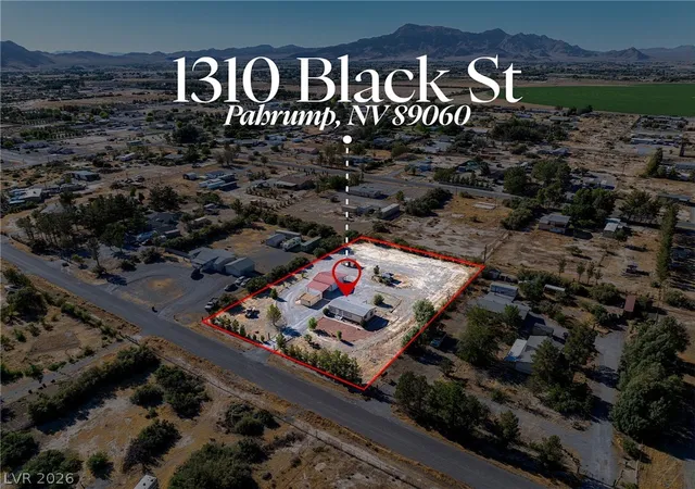 Photo 3 of Manufactured home for sale at 1310 Black St, Pahrump, NV 89060 | MLS# 2798619 | Listing updated on 2026-09-17
