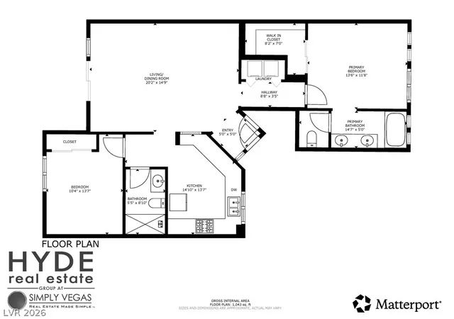 Photo 3 of Condo for sale at 5155 W Tropicana Ave #1128, Las Vegas, NV 89103 | MLS# 2800104 | Listing updated on 2026-09-04