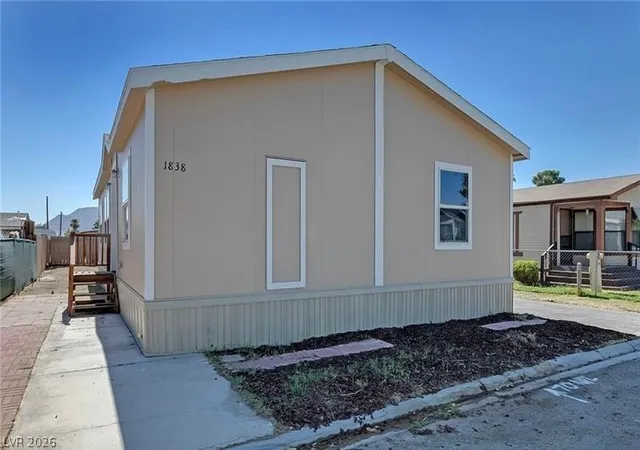 Photo 1 of Manufactured home for sale at 1838 Quintearo St, Las Vegas, NV 89115 | MLS# 2800627 | Listing updated on 2026-08-31