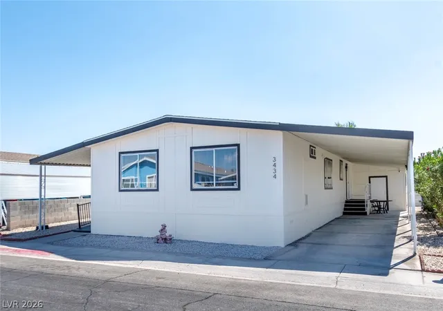 Photo 1 of Manufactured home for sale at 3434 Gulf Shrs Dr, Las Vegas, NV 89122 | MLS# 2799863 | Listing updated on 2026-09-02