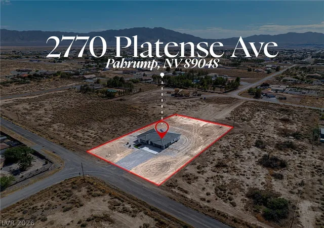 Photo 2 of Single family home for sale at 2770 S Platense Ave, Pahrump, NV 89048 | MLS# 2801932 | Listing updated on 2026-10-05