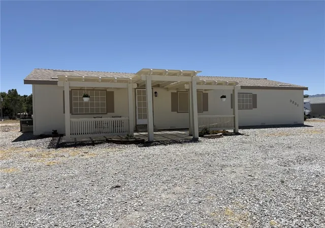 Photo 1 of Manufactured home for sale at 3231 Paiute Blvd, Pahrump, NV 89061 | MLS# 2805331 | Listing updated on 2026-09-23