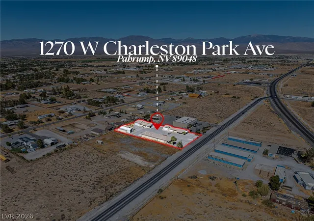 Photo 1 of Land for sale at 1270 W Charleston Park Ave, Pahrump, NV 89048 | MLS# 2804689 | Listing updated on 2026-09-05