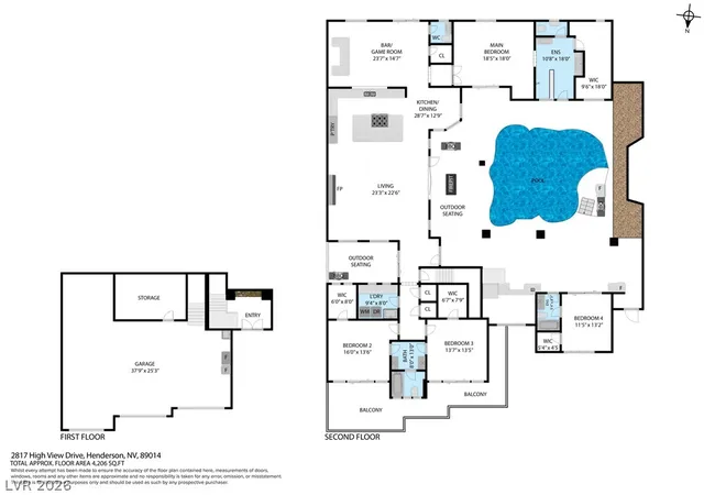 Photo 3 of Single family home for sale at 2817 High View Dr, Henderson, NV 89014 | MLS# 2805457 | Listing updated on 2026-09-04