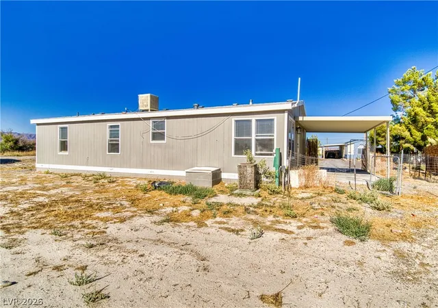Photo 1 of Manufactured home for sale at 320 W Comstock Cir, Pahrump, NV 89048 | MLS# 2806407 | Listing updated on 2026-10-06