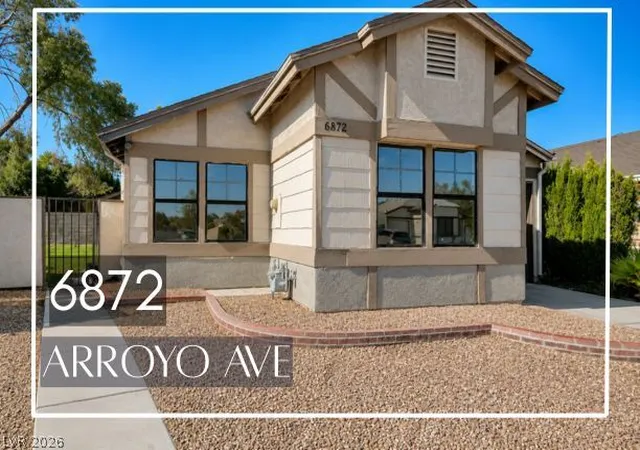 Photo 1 of Sale Pending at 6872 Arroyo Ave, Las Vegas, NV 89103 | MLS# 2806540 | Listing updated on 2026-09-11