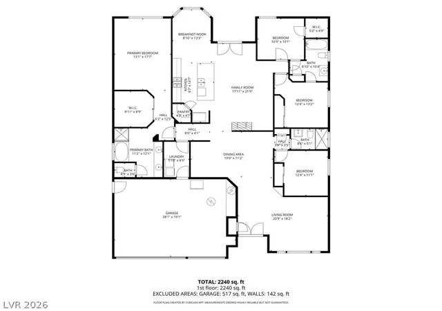 Photo 4 of Single family home for sale at 6109 Ocho Rios St, Las Vegas, NV 89130 | MLS# 2806954 | Listing updated on 2026-09-07
