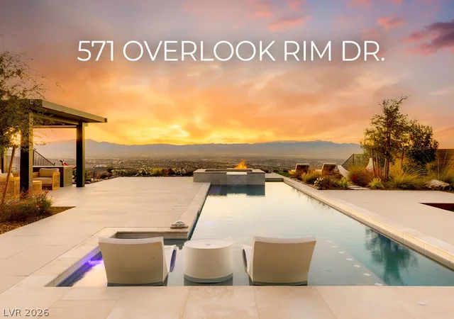 Photo 2 of Single family home for sale at 571 Overlook Rim Dr, Henderson, NV 89012 | MLS# 2807022 | Listing updated on 2026-09-23