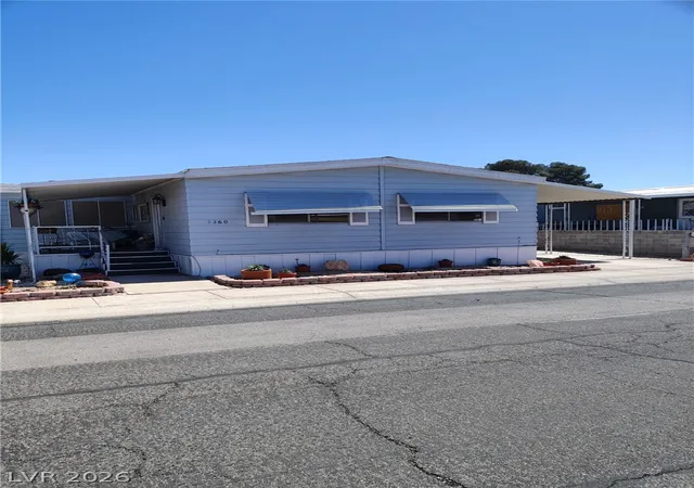 Photo 1 of Manufactured home for sale at 3360 Fort Smith Dr, Las Vegas, NV 89122 | MLS# 2807542 | Listing updated on 2026-09-02