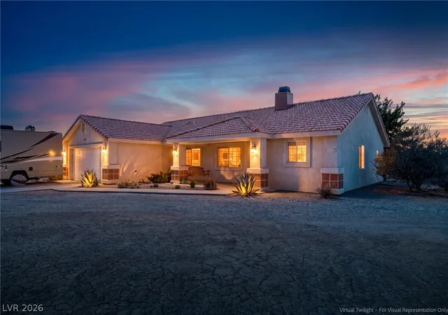 Photo 1 of Single family home for sale at 1660 Tiptop Trl, Pahrump, NV 89048 | MLS# 2809300 | Listing updated on 2026-09-06