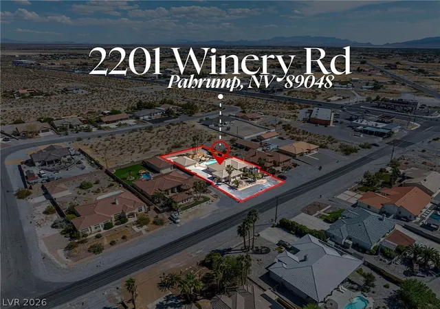 Photo 2 of Single family home for sale at 2201 Winery Rd, Pahrump, NV 89048 | MLS# 2810126 | Listing updated on 2026-09-12