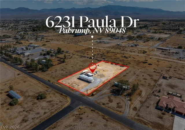 Photo 1 of Sale Pending at 6231 S Paula Dr #3, Pahrump, NV 89048 | MLS# 2810196 | Listing updated on 2026-10-02