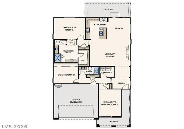 Photo 2 of Single family home for sale at 8144 Vanhoy Crk St, Las Vegas, NV 89166 | MLS# 2813620 | Listing updated on 2026-09-10