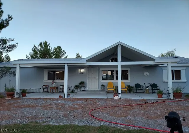 Photo 1 of Manufactured home for sale at 3450 W Horn Rd, Pahrump, NV 89048 | MLS# 2813467 | Listing updated on 2026-09-02