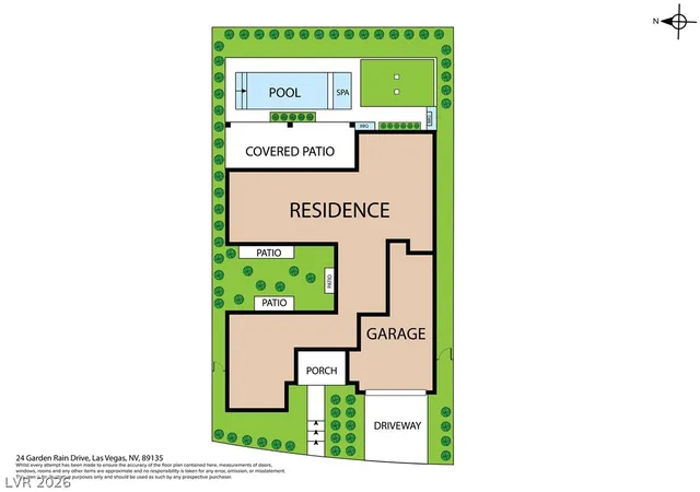 Photo 39 of Single family home for sale at 24 Garden Rain Dr, Las Vegas, NV 89135 | MLS# 2814130 | Listing updated on 2026-09-02