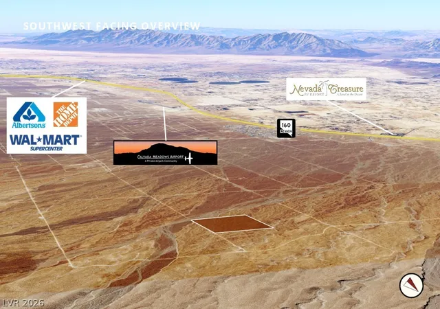 Photo 3 of Land for sale at 8630 N Sharpe Ave, Pahrump, NV 89060 | MLS# 2814512 | Listing updated on 2026-09-03