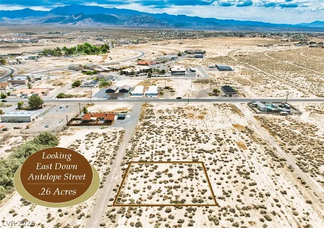 Photo 3 of Land for sale at 1701 Antelope St, Pahrump, NV 89048 | MLS# 2812260 | Listing updated on 2026-09-04
