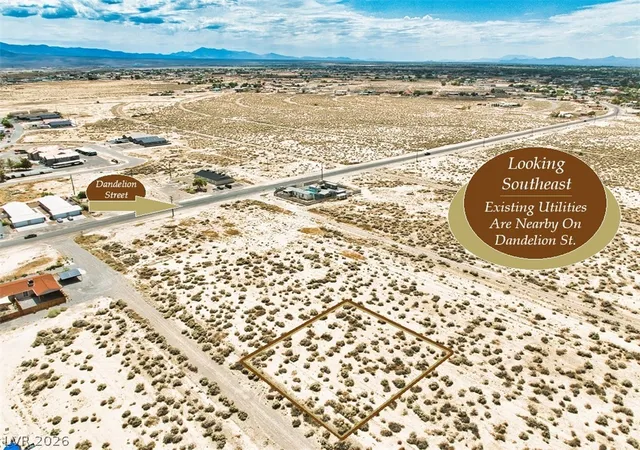 Photo 3 of Land for sale at 1701 Antelope St, Pahrump, NV 89048 | MLS# 2812260 | Listing updated on 2026-09-04