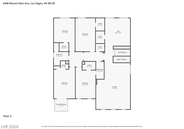 Photo 35 of Single family home for sale at 6408 Mount Eden Ave, Las Vegas, NV 89139 | MLS# 2816030 | Listing updated on 2026-09-12