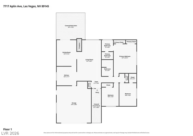 Photo 2 of Single family home for sale at 7717 Aplin Ave, Las Vegas, NV 89145 | MLS# 2816119 | Listing updated on 2026-09-08