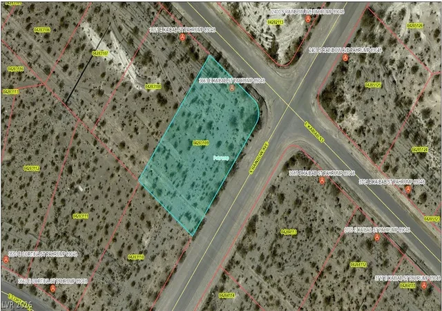 Photo 2 of Land for sale at 3663 E Kaibab St, Pahrump, NV 89048 | MLS# 2816309 | Listing updated on 2026-09-05