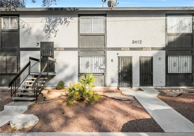 Photo 1 of Townhouse for sale at 3412 Mercury St #H, North Las Vegas, NV 89030 | MLS# 2813449 | Listing updated on 2026-09-06