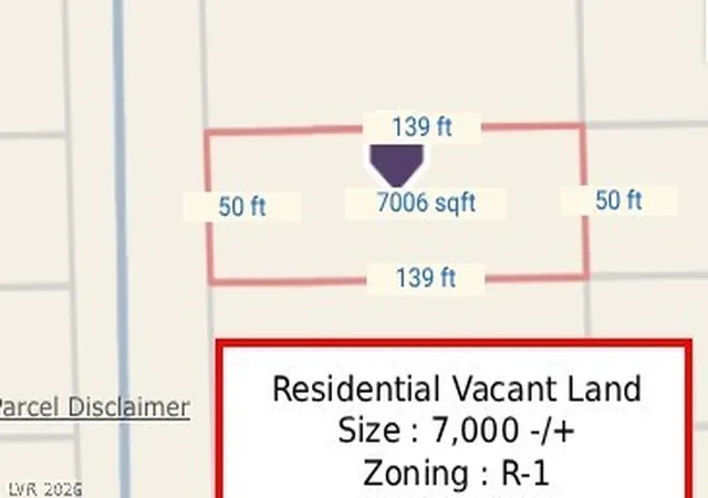 Photo 2 of Land for sale at Tamrin, North Las Vegas, NV 89030 | MLS# 2816563 | Listing updated on 2026-09-07