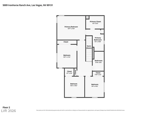 Photo 3 of Single family home for sale at 5009 Ironhorse Ranch Ave, Las Vegas, NV 89131 | MLS# 2815906 | Listing updated on 2026-09-28