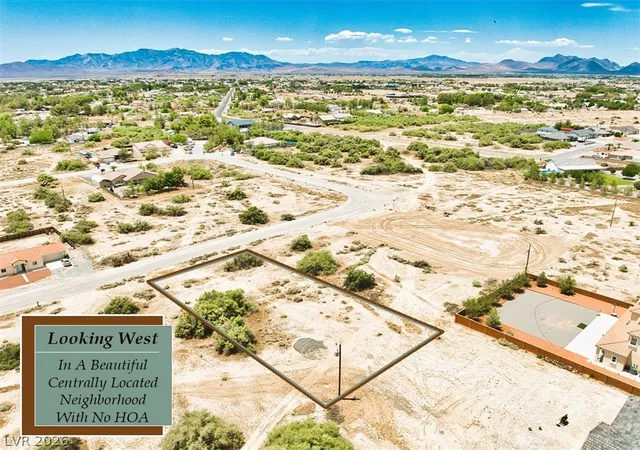 Photo 3 of Land for sale at 2261 S Manzanita Dr, Pahrump, NV 89048 | MLS# 2816140 | Listing updated on 2026-09-08