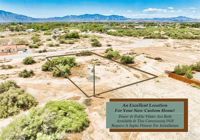 Photo 4 of Land for sale at 2261 S Manzanita Dr, Pahrump, NV 89048 | MLS# 2816140 | Listing updated on 2026-09-08