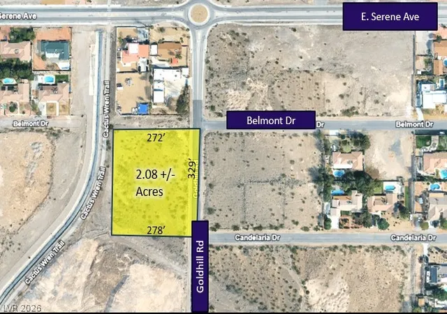 Photo 3 of Land for sale at Goldhill Rd, Henderson, NV 89074 | MLS# 2817287 | Listing updated on 2026-09-09
