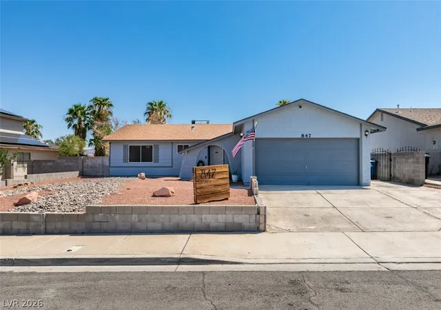 Photo 1 of Single family home for sale at 847 Shoreview Dr, Henderson, NV 89002 | MLS# 2817395 | Listing updated on 2026-09-10