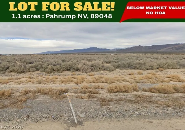 Photo 1 of Land for sale at 3980 S Kid Ave, Pahrump, NV 89048 | MLS# 2817445 | Listing updated on 2026-09-11