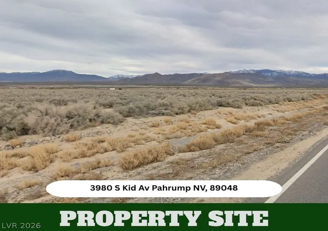Photo 2 of Land for sale at 3980 S Kid Ave, Pahrump, NV 89048 | MLS# 2817445 | Listing updated on 2026-09-11