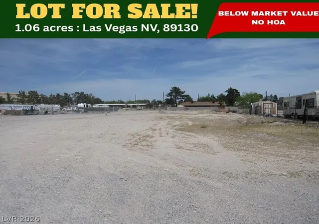 Photo 2 of Land for sale at 0000 Tuffer Ln, Las Vegas, NV 89130 | MLS# 2816595 | Listing updated on 2026-09-15
