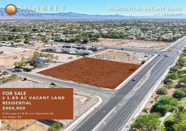 Land for sale at W Lone Mountain, Las Vegas, NV 89149 | MLS# 2816058