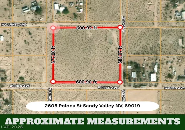 Photo 1 of Land for sale at 2605 Polona St, Jean, NV 89019 | MLS# 2816591 | Listing updated on 2026-09-11