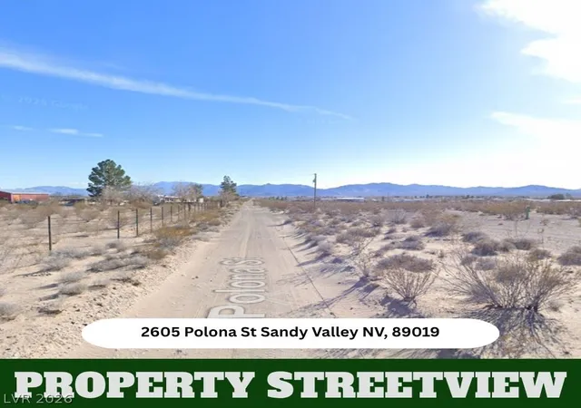 Photo 2 of Land for sale at 2605 Polona St, Jean, NV 89019 | MLS# 2816591 | Listing updated on 2026-09-11
