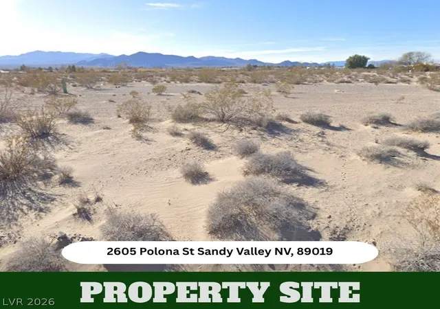 Photo 3 of Land for sale at 2605 Polona St, Jean, NV 89019 | MLS# 2816591 | Listing updated on 2026-09-11
