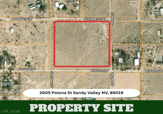 Photo 4 of Land for sale at 2605 Polona St, Jean, NV 89019 | MLS# 2816591 | Listing updated on 2026-09-11