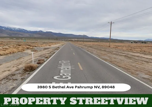 Photo 3 of Land for sale at 3980 S Bethel Ave, Pahrump, NV 89048 | MLS# 2817446 | Listing updated on 2026-09-11